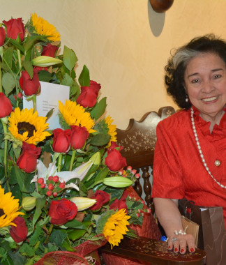 María Consuelo Puyat, Academia Filipina de la Lengua. Foto: Facebook de la académica.