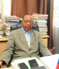 Antonio Eneme Asumu, miembro de la Academia Ecuatoguinenana de la Lengua Española.