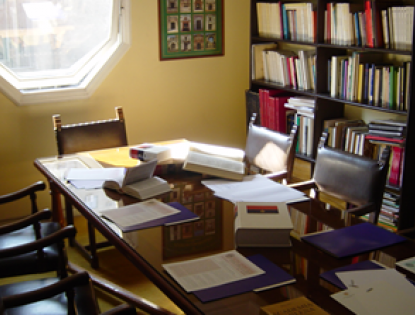 Departamento de Lexicografía de la Academia Chilena (foto: Academia Chilena de la Lengua)