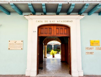 Fachada de la Academia Dominicana de la Lengua