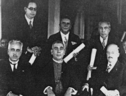 Fundadores de la Academia Nicaragüense de la Lengua