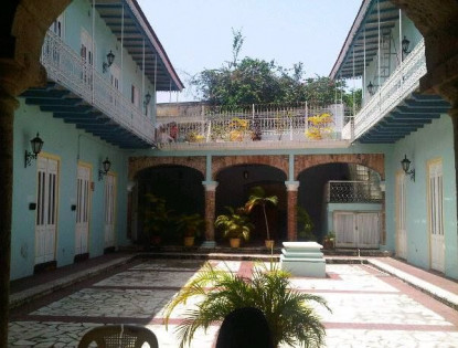 Patio de la Academia Dominicana de la Lnegua