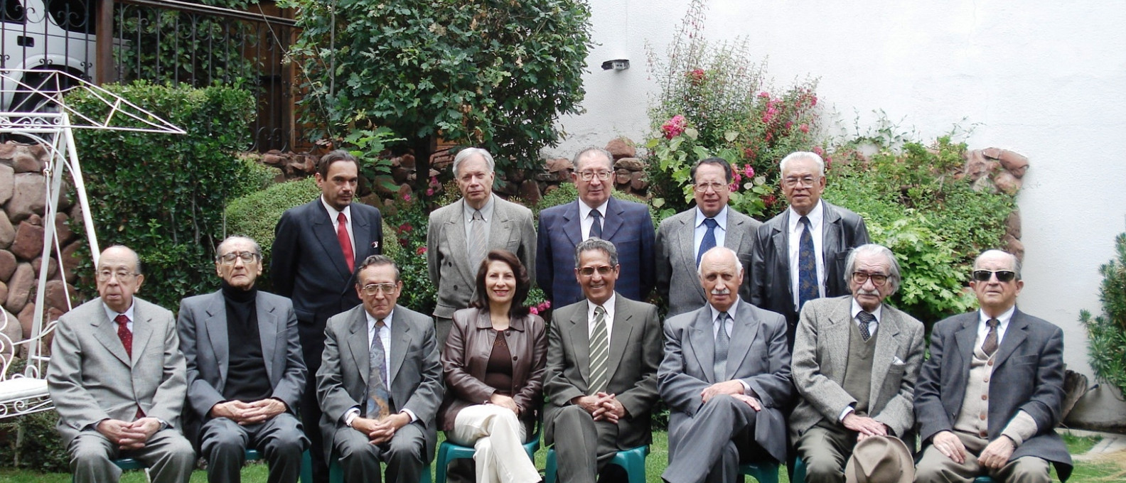 Foto de grupo, Academia Boliviana de la Lengua.