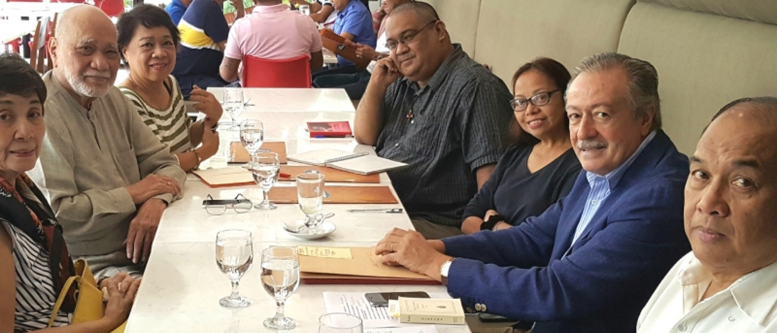 Miembros de número de la Academia Filipina de la Lengua Española. Foto: Orden de Agustinos Recoletos.