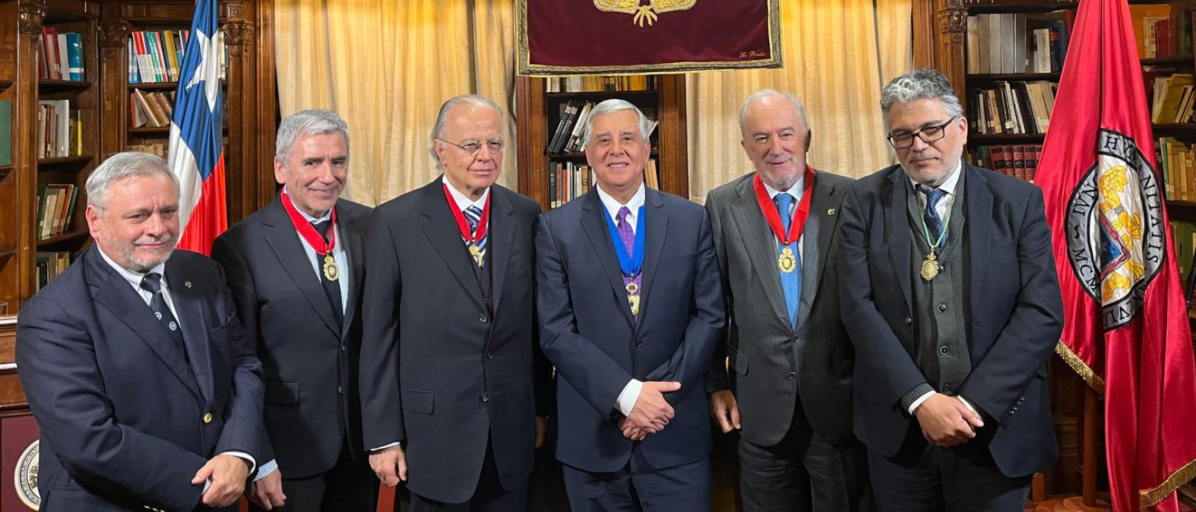 Santiago Muñoz Machado, investido miembro honorario de la Academia Chilena de Ciencias Sociales, Políticas y Morales