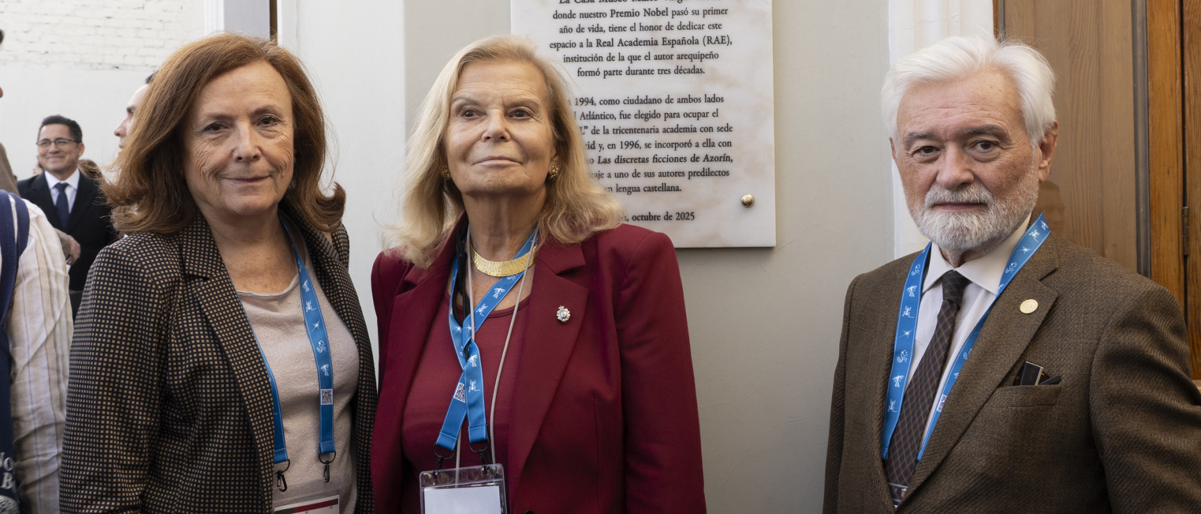 Aurora Egido, Carme Riera y Darío Villanueva