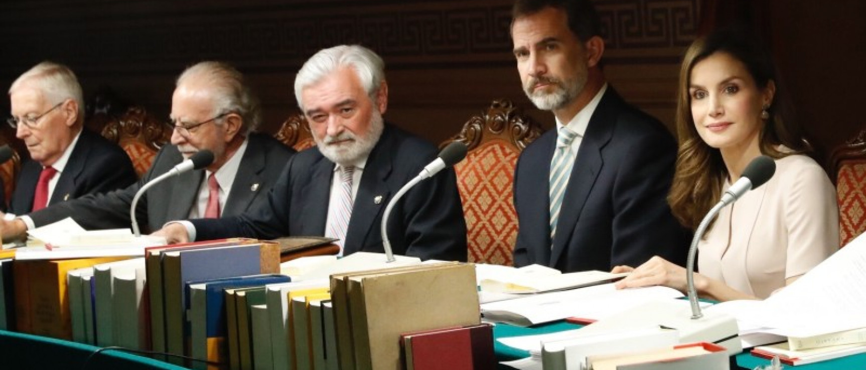 Los reyes han recibido información sobre el próximo CILE. © Casa de S. M. el Rey