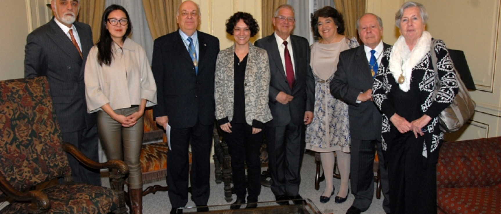 Entrega de premios de la Academia Chilena de la Lengua 2014. 