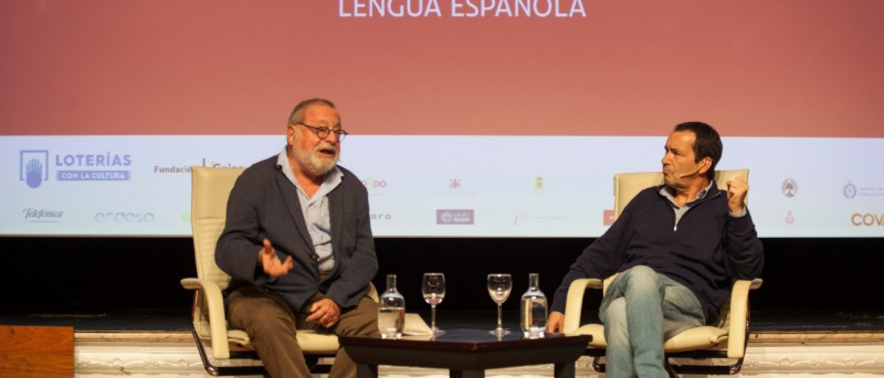 Fernando Savater y Jordi García (foto: RAE).