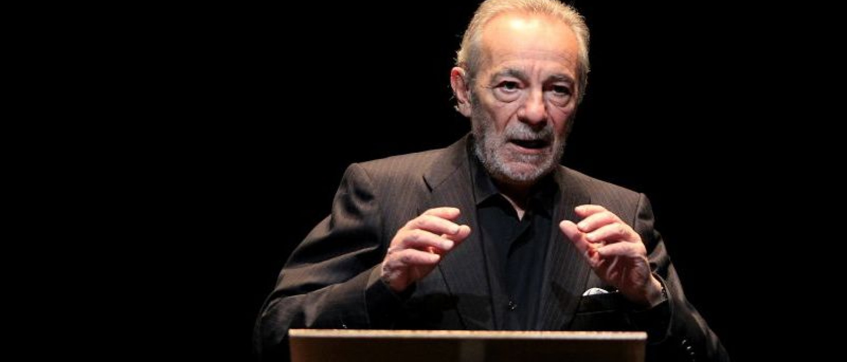 José Luis Gómez, director de «Cómicos de la lengua»