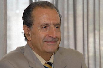 Rodrigo Borja Cevallos, miembro de la Academia Ecuatoriana de la Lengua. Foto: La Hora. 