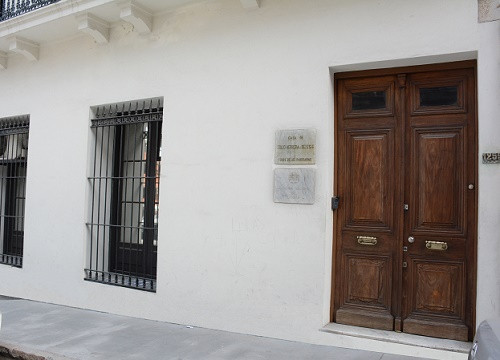 Sede de la Academia Nacional de Letras de Uruguay. 