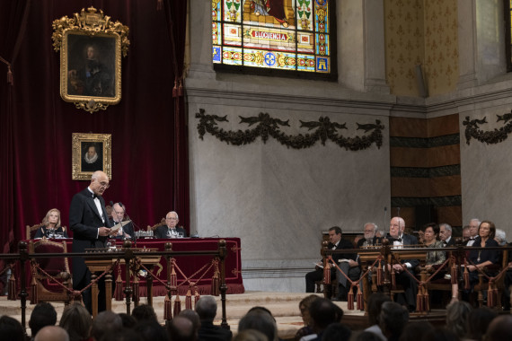 Acto de ingreso en la RAE de Pedro Cátedra García