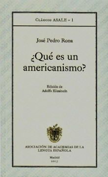 ¿Qué es un americanismo?