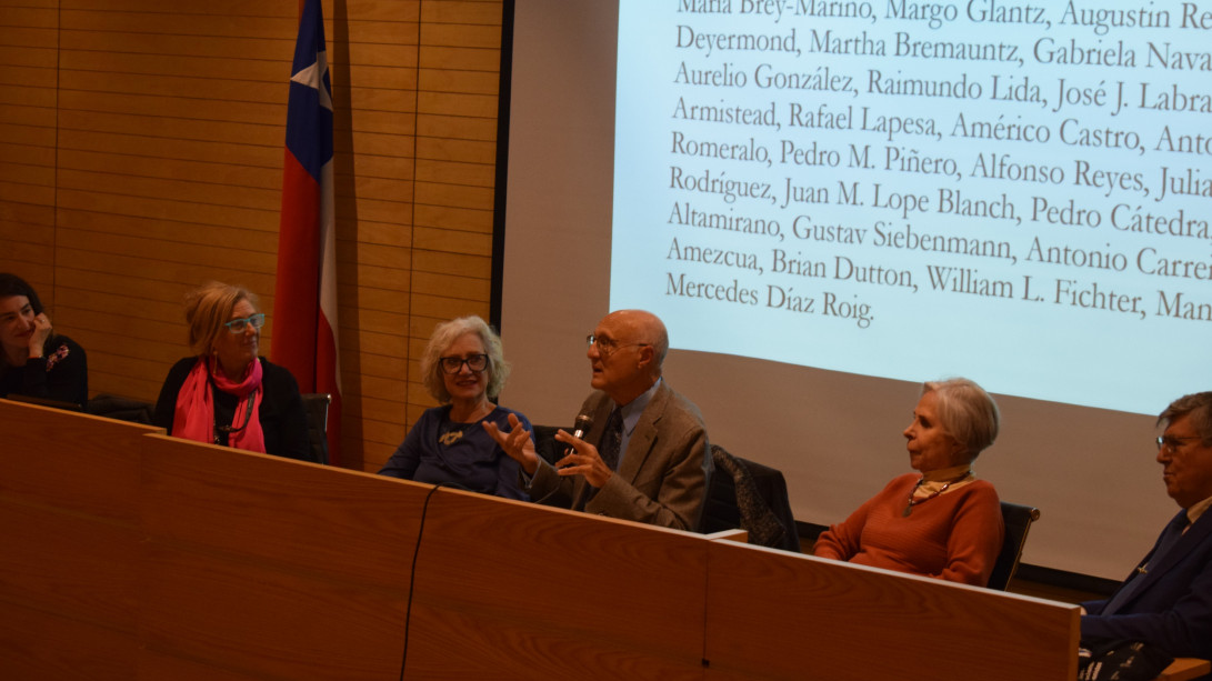 La RAE, en el XXII Congreso de la Asociación Internacional de Hispanistas. Fotografía: Universidad de los Andes