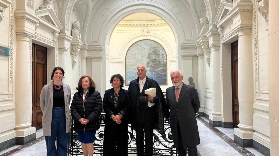 Visita a la Biblioteca Nacional de Chile