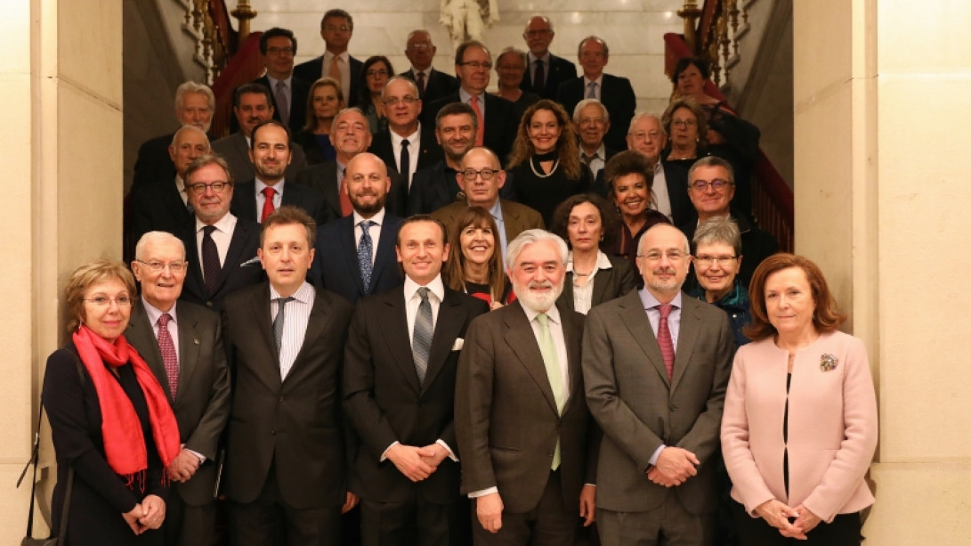 Participantes en la jornada de clausura de la convención del judeoespañol.