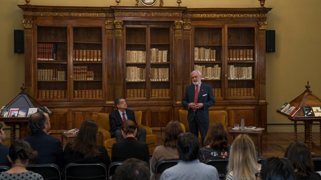 El acto se ha celebrado en la Biblioteca Nacional de España. 