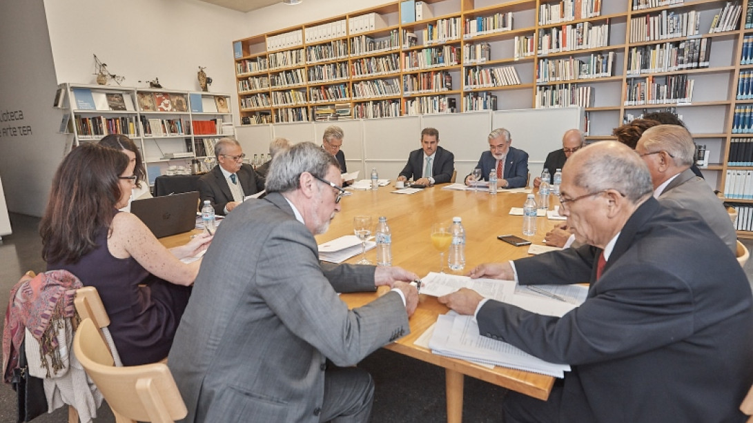 La Comisión Interacadémica comienza los trabajos del «Diccionario fraseológico panhispánico». Foto: Tony Cuadrado.