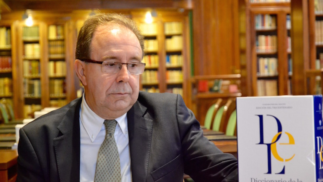 Pedro Álvarez de Miranda, académico director de la obra.