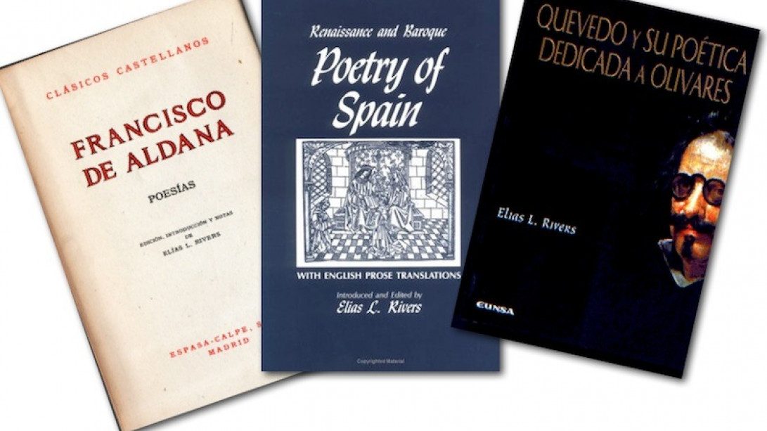 Portadas de algunas obras de Elías L. Rivers