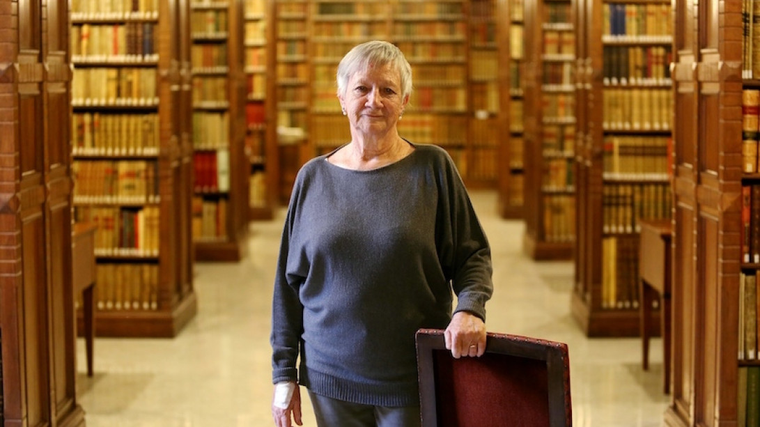 La académica Paz Battaner