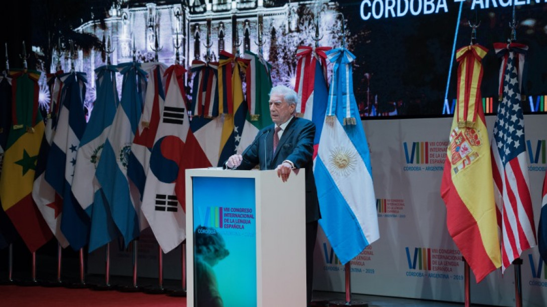 Intervención de Mario Vargas Llosa.