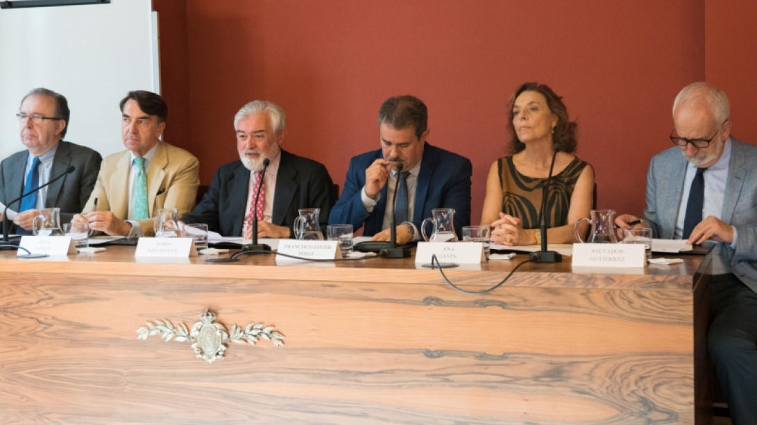 Clausura del curso de la Escuela de Lexicografía Hispánica.