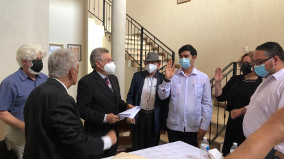 Nueva junta directiva de la Academia Hondureña de la Lengua 2022