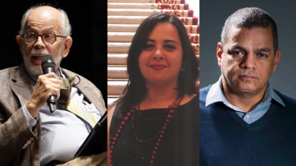 Nuevos académicos de la Academia Puertorriqueña de la Lengua Española (foto: El Adoquín Times) 