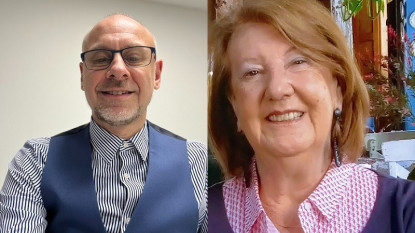 Alejandro Parini y Sofía Carrizo (foto: AAL)