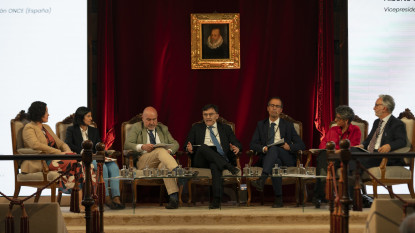 Mesa sobre «Lenguaje accesible» (foto: RAE)