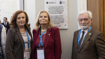 Aurora Egido, Carme Riera y Darío Villanueva