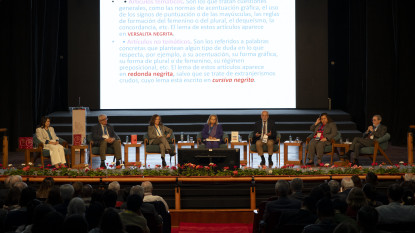 Presentación de obras académicas de la RAE y la ASALE en el X CILE