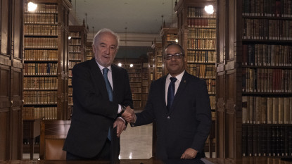 El director de la RAE y el presidente del Tribunal Constitucional de la República Dominicana