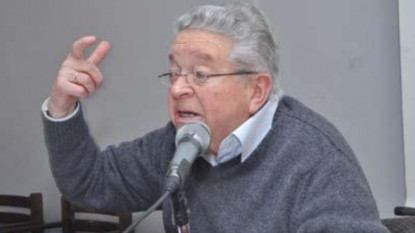 Alberto Bailey, miembro de la Academia Boliviana de la Lengua. Foto: La Patria.
