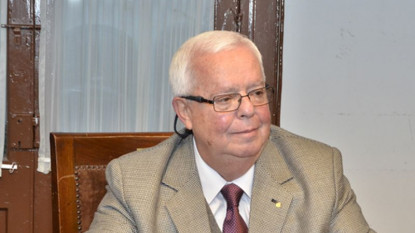 Jorge Arbeleche, miembro de número de la Academia Nacional de Letras de Uruguay.