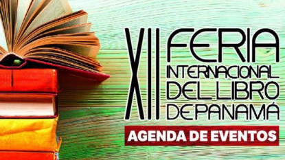 Cartel de la XII Feria Internacional del Libro de Panamá.