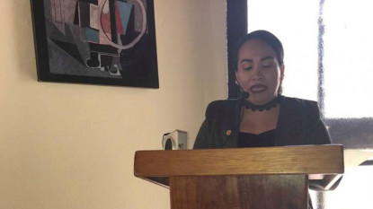 Hilcia Hernández Suazo, miembro de número de la Academia Hondureña de la Lengua.