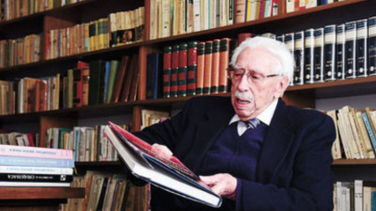 Armando Soriano Badani, miembro de la ABL. Foto: Alejandra Rocabado para La Razón