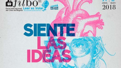Cartel de la XXXI Feria Internacional de Libro de Bogotá (FILBo 2018)