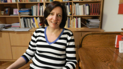 Virginia Bertolotti, miembro de número de la Academia Nacional de Letras de Uruguay. 