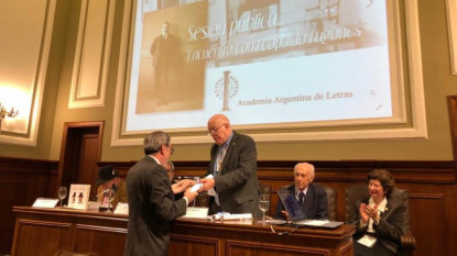 Guillermo Rojo, académico correspondiente de la AAL.