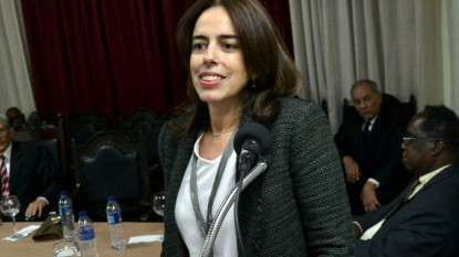 María José Rincón, miembro de la Academia Dominicana de la Lengua y coordinadora del taller de lectura. Foto: Acento.com.do