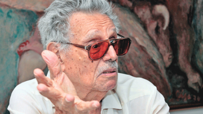 El académico panameño Guillermo Sánchez Borbón, nuevo miembro correspondiente de la Academia Cubana de la Lengua. Foto: La Prensa.