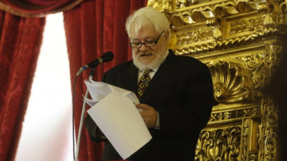 Armando Rojas Guardia ingresa en la Academia Venezolana de la Lengua. Foto: El Universal. 
