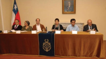 Lectura poética chilena y peruana en la Academia Chilena de la Lengua.