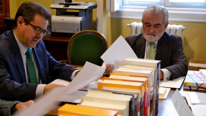 Darío Villanueva y Francisco Javier Pérez