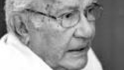 Emilio Álvarez Montalván (1919-2014), miembro de la Academia Nicaragüense de la Lengua. Foto: El Confidencial (Nicaragua).