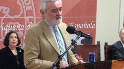 Darío Villanueva, en Puerto Rico.
